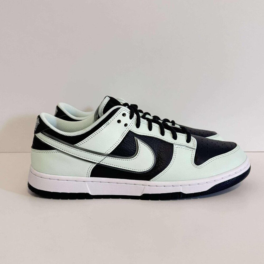 Nike Dunk Low Retro PRM Men's Sneaker Dark Smoke Grey/Barely Green (FZ1670 001)